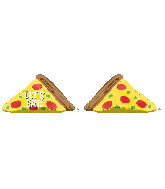 45" Jumbo Epic Party Pizza Foil Balloon