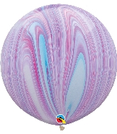 30" Fashion Super Agate Latex Balloon (2 Count)