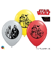 11" Star Wars Last Jedi Latex Balloons