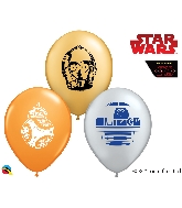 5" Star Wars Droids Latex Balloons 100 Count