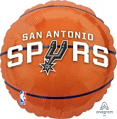 18" NBA San Antonio Spurs Basketball Balloon