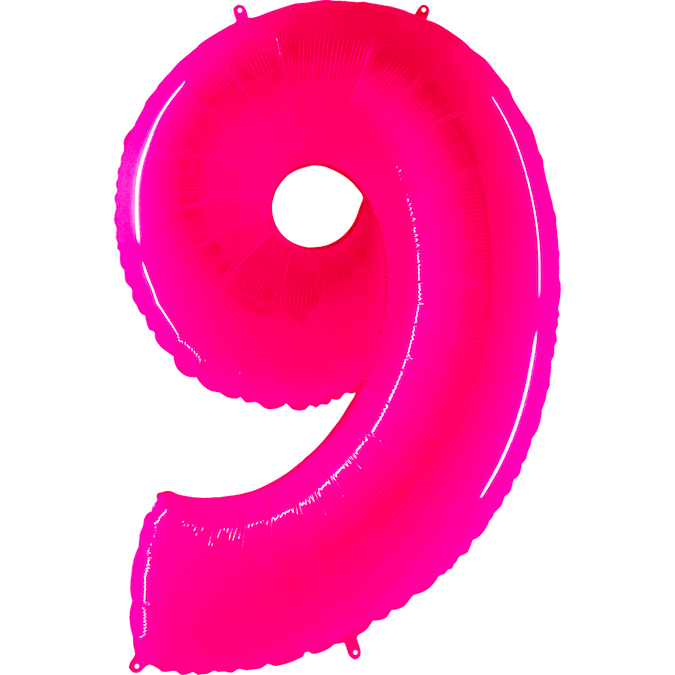 40 CM pink foil balloon air balloon Number Balloons Numbers Balloon 0-9 ca 