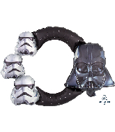 29" Airfill Only Star Wars Frame Foil Balloon