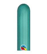 260Q Chrome Green (100 Count) Qualatex Latex Balloons