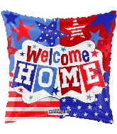 18" Welcome Home Patriotic Foil Balloon