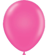 11" Pastel Hot Pink Tuftex Latex Balloons 100 Per Bag