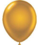 11" Pearl Gold Tuftex Latex Balloons 100 Per Bag
