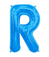 34" Northstar Brand Packaged Letter R - Blue Foil Balloon