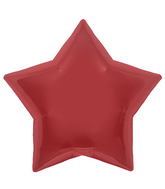 22" Foil Balloon Red Star