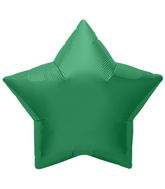 22" Foil Balloon Emerald Green Star