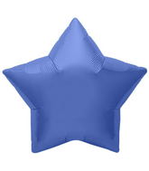 22" Northstar Brand Periwinkle Star Foil Balloon