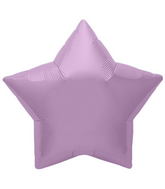 22" Foil Balloon Lilac Star