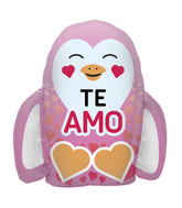23" Foil Balloon Te Amo Penguin (Spanish)