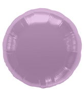 18" Foil Balloon Lilac Round