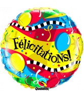 18 Félicitations! Party ballon (emballé)