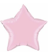 20" Pearl Pink Solid Color Star Balloon
