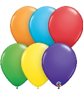 5" Bright Rainbow (100 Count) Qualatex Latex Balloons