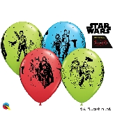 11" Star Wars: The Last Jedi Latex Balloons Count