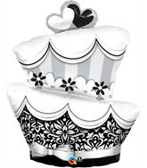 41" Shape Fun And Fabulous Wedding Cake Balloon