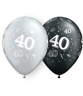 Ballon Qualatex 30 ans Eclats
