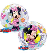 22" Minnie Mouse Bow-Tique Bubble Balloons