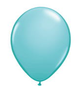 16"  Qualatex Latex Balloons  Caribbean Blue  50CT
