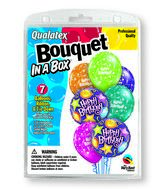 7 Balloons  Birthday Party Bouquet