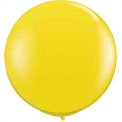 36" Qualatex Latex Balloons (2 Pack) Jewel Citrine Yellow