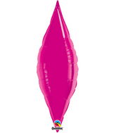 13" Airfill Only Taper Magenta Qualatex Balloon
