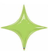 40" Starpoint Lime Green Décor Balloon