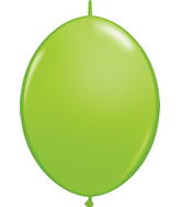 12" Qualatex Latex Balloons Quicklink Lime Green (50 Count)