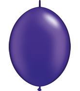 12" Qualatex Latex Quicklink Pearl Quartz Purple Jewel 50 Count