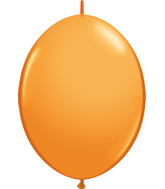 6" Qualatex Latex Balloons Quicklink Orange (50 Count)