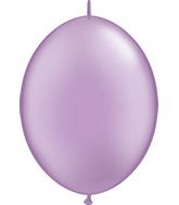 6" Qualatex Latex Balloons Quicklink Pearl Lavender (50 Count)