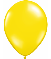 5"Qualatex Latex Balloons CITRON YELLOW translucent (100 Per Bag)