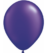 5"  Qualatex Latex Balloons  Pearl Quartz Purple Jewel  100CT