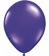 5" Qualatex Latex Balloons Quartz Purple Jewel (100 Per Bag)