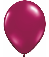 9"  Qualatex Latex Balloons  SPARKLING BURGUNDY   100CT
