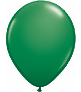 9" Qualatex Latex Balloons GREEN (100 Per Bag)