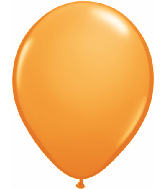 9" Qualatex Latex Balloons ORANGE (100 Per Bag)