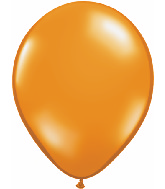 11" Qualatex Latex Balloons Mandarin Jewel ORANGE (100 Per Bag)