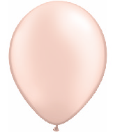 11" Qualatex Latex Balloons Pearl PEACH (100 Per Bag)