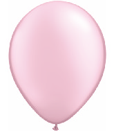 11" Qualatex Latex Balloons Pearl PINK (100 Per Bag)