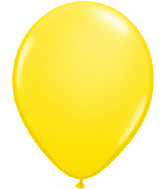 11" Qualatex Latex Balloons YELLOW (100 Per Bag)