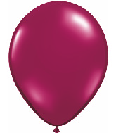 16" Qualatex Latex Balloons SPARKLING BURGUNDY (50 Per Bag)