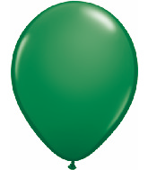 16" Qualatex Latex Balloons GREEN (50 Per Bag)