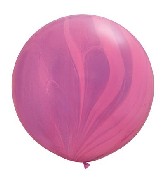 30" Pink Violet Rainbow SuperAgate Balloons (2 Count)