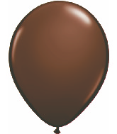 11" Qualatex Latex Balloons CHOCOLATE BROWN (100 Per Bag)