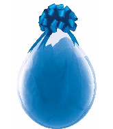 18" Stuffing Balloons Clear No Print (25 Count)