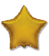 32" Jumbo Metallic Gold Star Foil Balloon